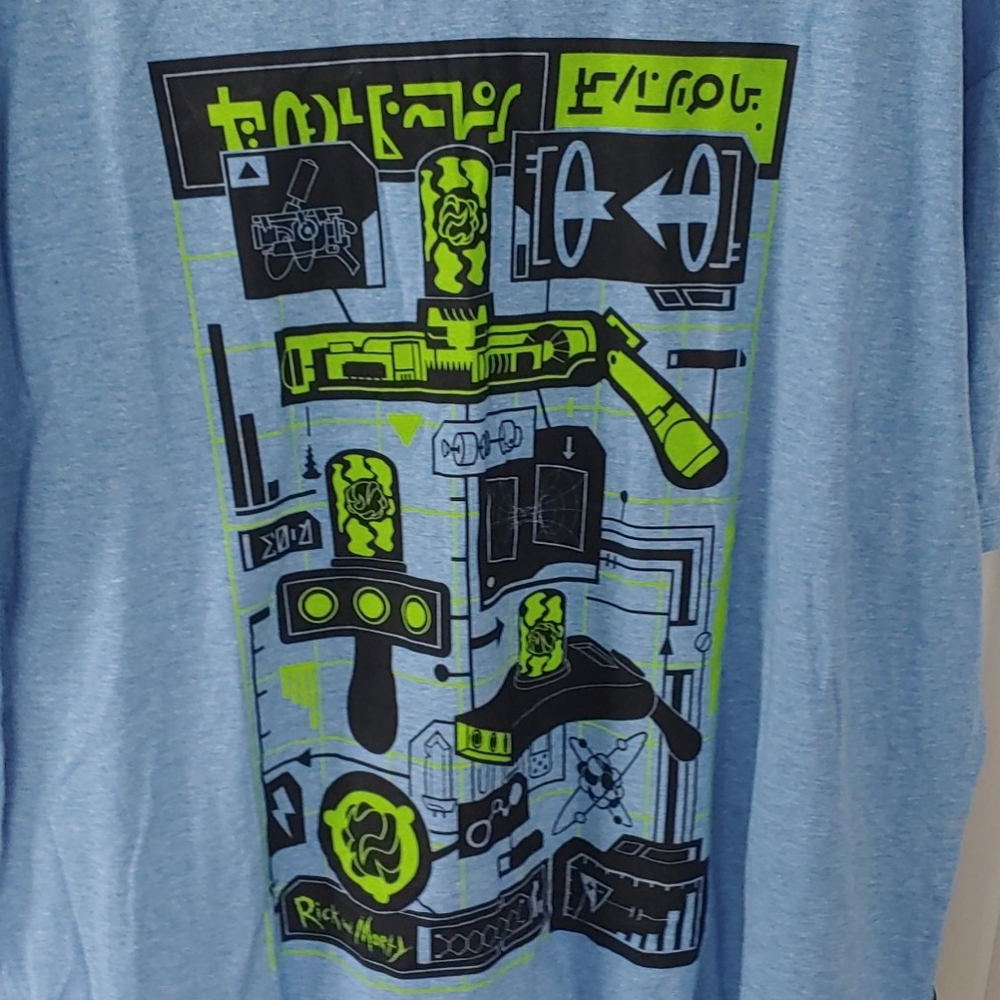 NWOT Loot crate Rick and Morty tshirt
